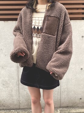 「ABITOKYO（アビトーキョー）のアイテム（ジャケット/アウター）」を使った、ABITOKYOさん（レディース・162cm）の秋コーディネート