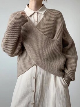 「emi+（エミプラス）のアイテム」を使った、ABITOKYOさん（レディース・162cm）の秋コーディネート