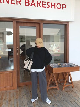 「emi+（エミプラス）のアイテム」を使った、ABITOKYOさん（レディース・162cm）の秋コーディネート