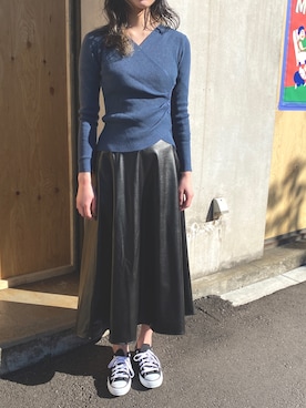 「emi+（エミプラス）のアイテム」を使った、ABITOKYOさん（レディース・162cm）の冬コーディネート