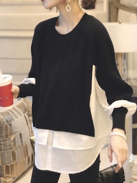 「ABITOKYO（アビトーキョー）のアイテム」を使った、ABITOKYOさん（レディース・162cm）の冬コーディネート