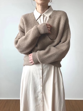 「emi+（エミプラス）のアイテム」を使った、ABITOKYOさん（レディース・162cm）の冬コーディネート