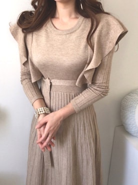 「ABITOKYO（アビトーキョー）のアイテム」を使った、ABITOKYOさん（レディース・162cm）の冬コーディネート