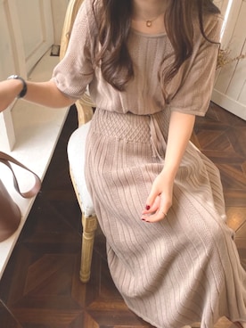 「ABITOKYO（アビトーキョー）のアイテム」を使った、ABITOKYOさん（レディース・158cm）の春コーディネート