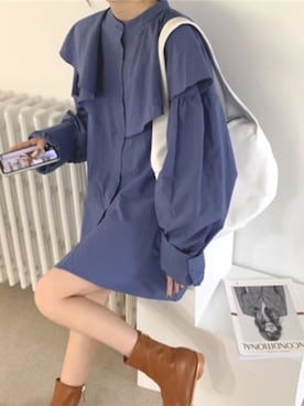 「emi+（エミプラス）のアイテム」を使った、ABITOKYOさん（レディース・162cm）の春コーディネート