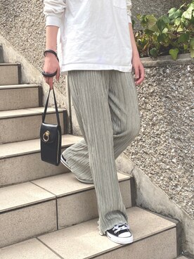 「Diosfront（ディオスフロント）のアイテム」を使った、ABITOKYOさん（レディース・162cm）の春コーディネート