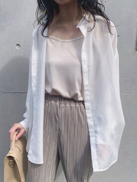 「Diosfront（ディオスフロント）のアイテム」を使った、ABITOKYOさん（レディース・162cm）の春コーディネート