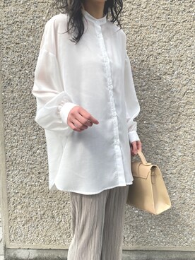 「Diosfront（ディオスフロント）のアイテム」を使った、ABITOKYOさん（レディース・162cm）の春コーディネート