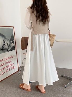 「ABITOKYO（アビトーキョー）のアイテム」を使った、ABITOKYOさん（レディース・162cm）の春コーディネート