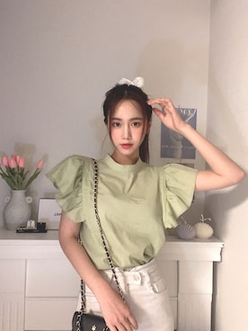 「ABITOKYO（アビトーキョー）のアイテム」を使った、ABITOKYOさん（レディース・162cm）の春コーディネート