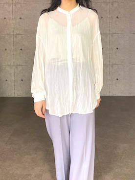 「Diosfront（ディオスフロント）のアイテム」を使った、ABITOKYOさん（レディース・162cm）の春コーディネート