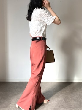 「Diosfront（ディオスフロント）のアイテム」を使った、ABITOKYOさん（レディース・162cm）の夏コーディネート