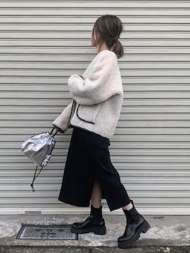 chii___ca♡さん(レディース・161cm)の冬コーディネート