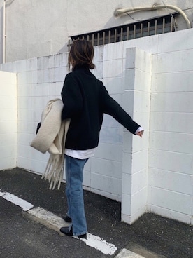 chii___ca♡さん（レディース・161cm）の冬コーディネート