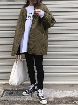 chii___ca♡さん（レディース・161cm）の冬コーディネート