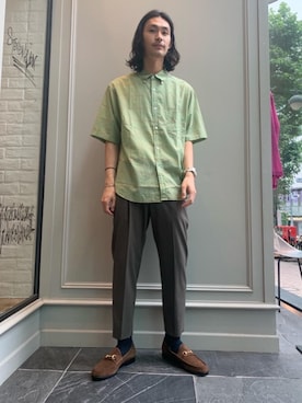 伊藤 祥平さん（メンズ・178cm）の夏コーディネート