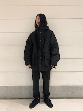「Columbia Black Label（コロンビアブラックレーベル）のアイテム（ジャケット/アウター）」を使った、伊藤 祥平さん（メンズ・178cm）の秋コーディネート