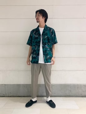 伊藤 祥平さん（メンズ・178cm）の夏コーディネート