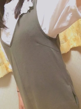 「chocol raffine robe（ショコラフィネローブ）のアイテム（オールインワン・サロペット）」を使った、Katsuoさん（レディース・151cm）の夏コーディネート