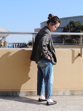 「Tabio（タビオ）のアイテム」を使った、Miki.Nさん（レディース・148cm）の冬コーディネート