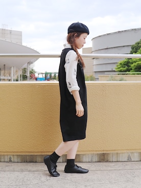 「CA4LA」｜Miki.Nさん（レディース・148cm）の春コーディネート