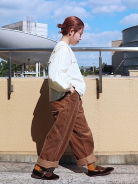 「アイテム（レッグウェア）」を使った、Miki.Nさん（レディース・148cm・30代）の秋コーディネート