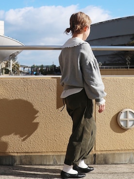 「アイテム（ソックス/靴下）」を使った、Miki.Nさん（レディース・148cm・30代）の冬コーディネート