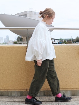 「アイテム（レッグウェア）」を使った、Miki.Nさん（レディース・148cm・30代）の春コーディネート