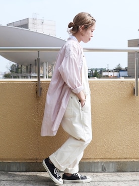 「アイテム（レッグウェア）」を使った、Miki.Nさん（レディース・148cm・30代）の春コーディネート