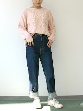 「アイテム（ルームウェア）」を使った、fran de lingerie PRさん（レディース・157cm）の秋コーディネート