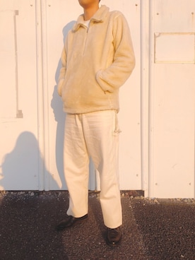 「nonnative（ノンネイティブ）のアイテム（ニット/セーター）」を使った、T.Cさん（メンズ・183cm）の春コーディネート