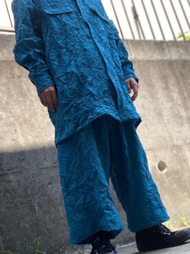 「FACETASM（ファセッタズム）のアイテム（その他アウター）」を使った、daikigstyleさん（メンズ・162cm）の夏コーディネート