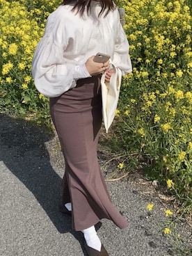 「croire（クルア）のアイテム」を使った、yuukaさん（レディース・155cm）の春コーディネート