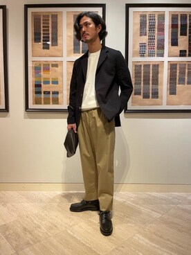 米山（yoneyama）さん（メンズ・172cm）の春コーディネート