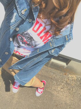 💜 たむむむ。さん（レディース・155cm）の春コーディネート