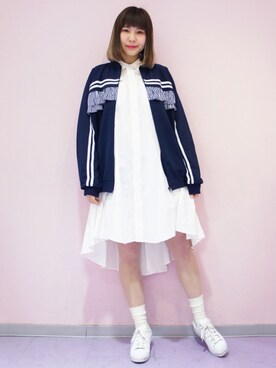 CandyStripperさん（レディース・161cm）の冬コーディネート