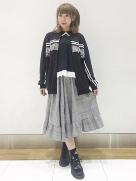 CandyStripperさん（レディース・156cm）の冬コーディネート