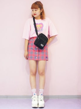 CandyStripperさん（レディース・158cm）の夏コーディネート