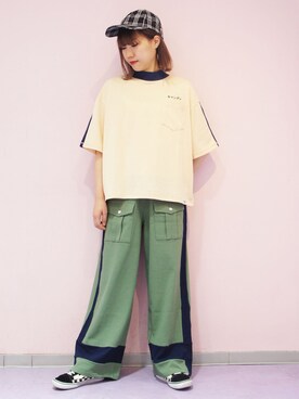 CandyStripperさん（レディース・159cm）の夏コーディネート