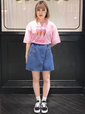 CandyStripperさん（レディース・161cm）の夏コーディネート