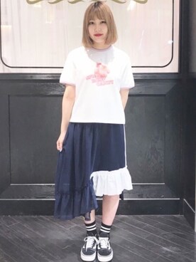 CandyStripperさん（レディース・161cm）の夏コーディネート