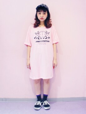 CandyStripperさん（レディース・148cm）の夏コーディネート