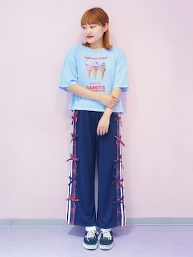 CandyStripperさん（レディース・164cm）の夏コーディネート