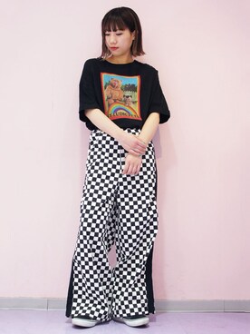 CandyStripperさん（レディース・159cm）の夏コーディネート