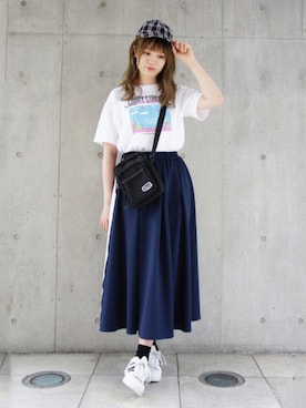 CandyStripperさん（レディース・167cm）の夏コーディネート