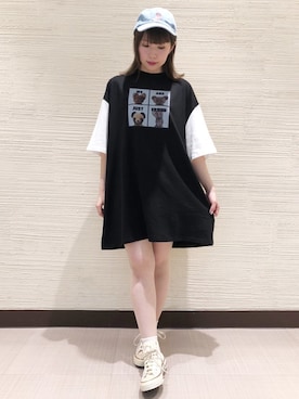 CandyStripperさん（レディース・156cm）の夏コーディネート