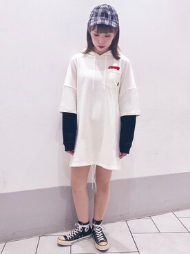 CandyStripperさん（レディース・156cm）の夏コーディネート