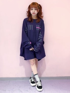 CandyStripperさん（レディース・148cm）の冬コーディネート