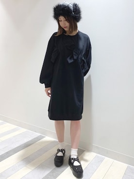 「グリッター」｜「アイテム（その他シューズ）」を使った、CandyStripperさん（レディース・161cm）の秋コーディネート