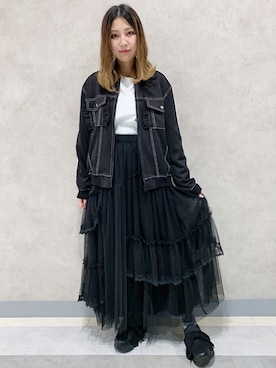 CandyStripperさん（レディース・161cm）の秋コーディネート